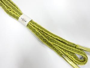 未使用品　正絹　手組帯締め